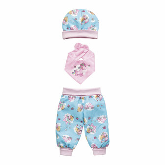 Poppenoutfit Eenhoorn, 28-35 cm