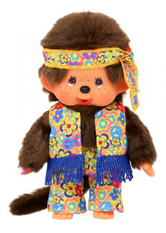 Monchhichi Jongen Flower Power (20cm)