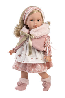 Llorens pop LUCIA roze - 40 cm