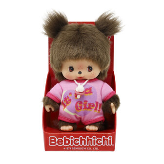 Monchhichi Bebichhichi Romper It&#039;s a Girl (16cm)