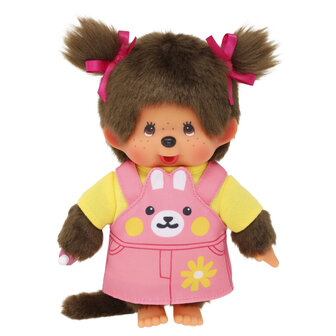 Monchhichi Meisje jurkje konijn (20cm)