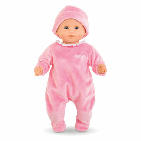 Corolle Mon Premier Poupon - Pyjama Roze met Muts, 30cm