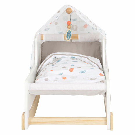 Small Foot - Houten Schommel Poppenbed Little Button