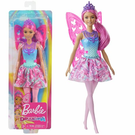 Barbie Dreamtopia Fee Roze