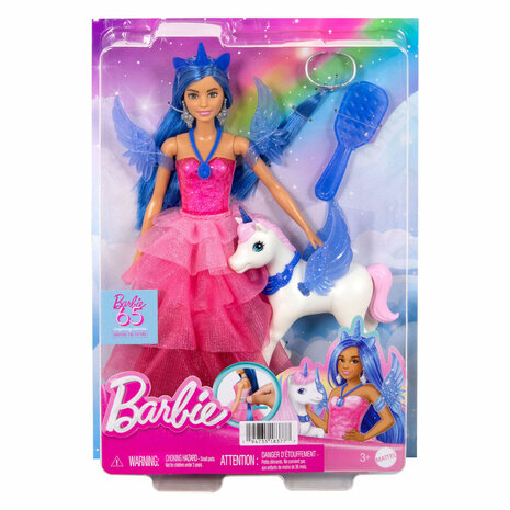 Barbie A Touch of Magic Modepop Gevleugelde Eenhoorn