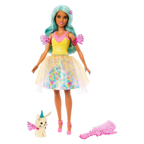 Barbie A Touch of Magic Modepop Blauw Haar