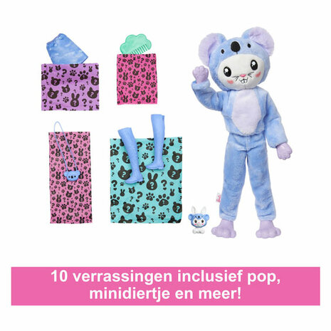 Barbie Costume Cuties Reveal Dierenpak Modepop