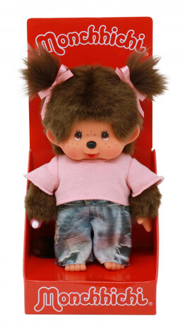 Monchhichi Meisje Street Fashion (20cm)