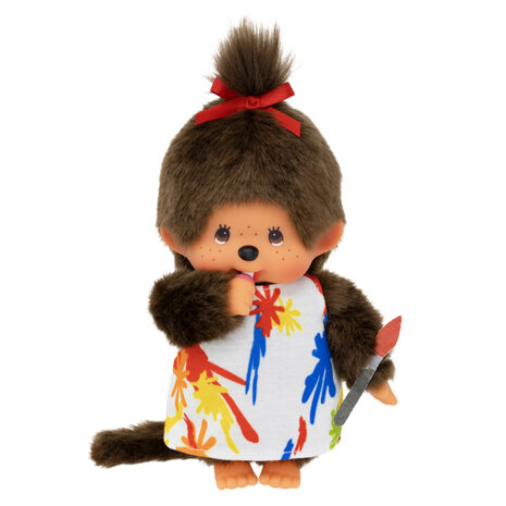 Monchhichi Meisje Kunstenaar (20cm)