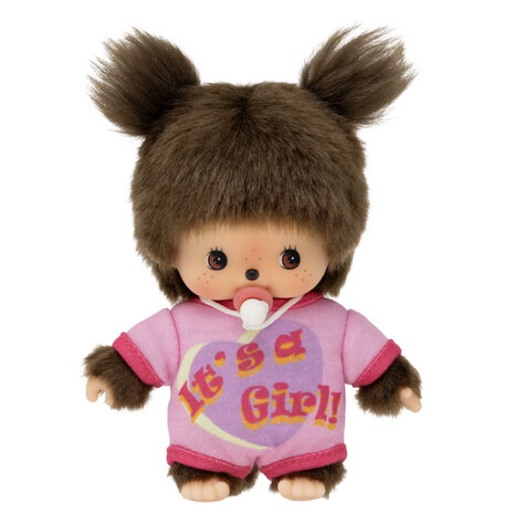 Monchhichi Bebichhichi Romper It's a Girl (16cm)