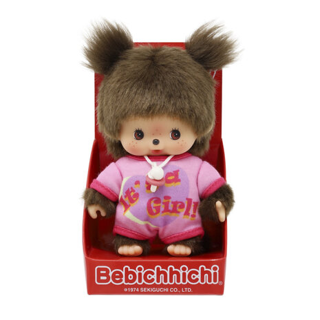 Monchhichi Bebichhichi Romper It's a Girl (16cm)